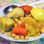 מרק ירקות צהוב לקוסקוס